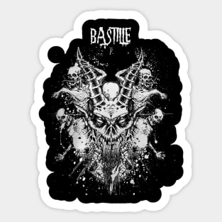 Dragon Skull Play Bastille Sticker